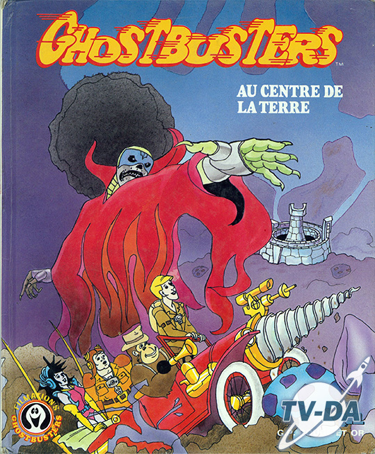 livre ghostbusters centre terre