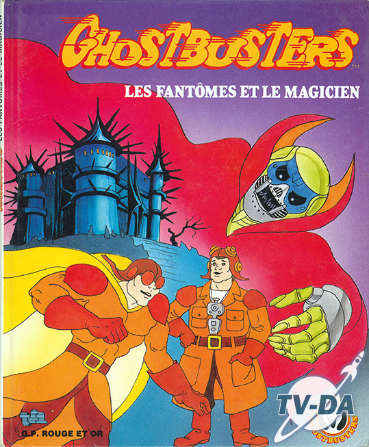 livre ghostbusters fantomes magicien