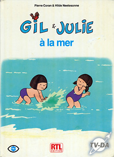 Gil & Julie et la mer livre gil et julie