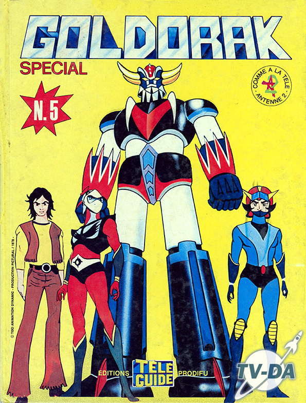 livre goldorak special numero 5 dure