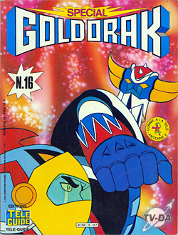 Spécial Goldorak n°16 livre special goldorak numero 16