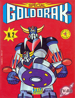 Spécial Goldorak n°2 livre special goldorak numero 2