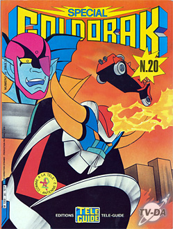 Spécial Goldorak n°20 livre special goldorak numero 20