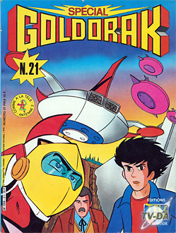 livre special goldorak numero 21