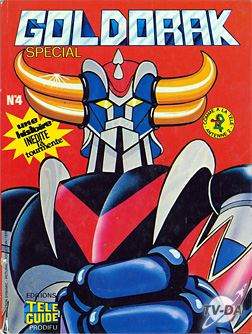 Goldorak spécial n°4 livre goldorak special numero 4
