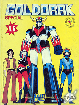Goldorak spécial n°5 livre goldorak special numero 5