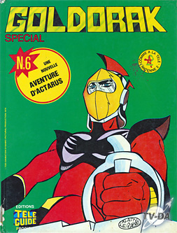 Goldorak spécial n°6 livre goldorak special numero 6