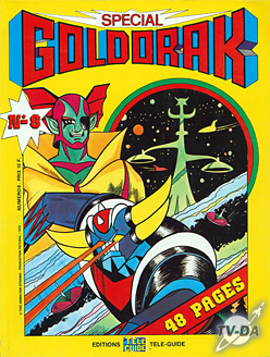 Spécial Goldorak n°8 livre special goldorak numero 8