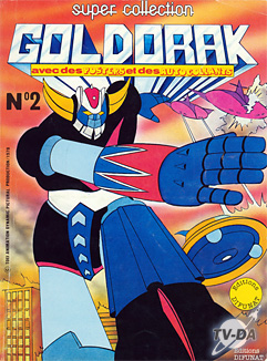 livre goldorak super collection numero 2