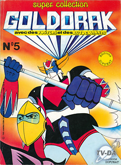 livre goldorak super collection numero 5