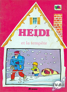 Heidi et la tempête livre heidi