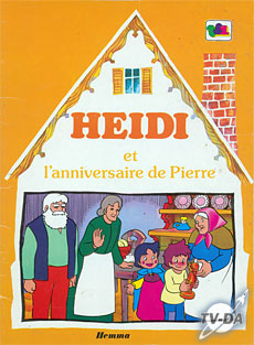 Heidi et l'anniversaire de Pierre livre heidi