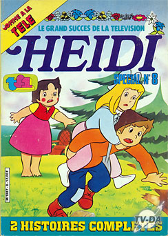 Heidi spécial n°8 livre heidi special numero 8