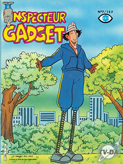 livre inspecteur gadget numero 7