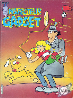 livre inspecteur gadget numero 23