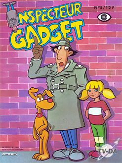 Inspecteur Gadget n°5 livre inspecteur gadget numero 5