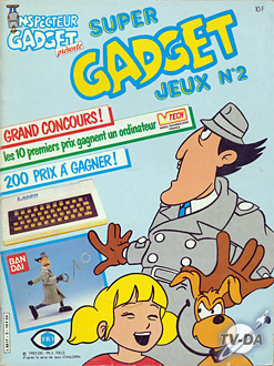 Inspecteur Gadget super jeux n°2 livre inspecteur gadget super jeux numero 2