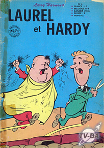 Laurel et Hardy n° 4 livre laurel et hardy numero 4 annee 1