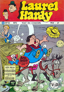 Laurel et Hardy n°10 livre laurel et hardy numero 10 annee 2