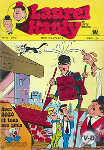 livre laurel et hardy numero 2 annee 2