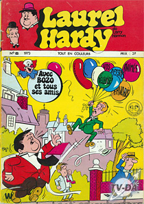 livre laurel et hardy numero 6 annee 2