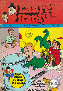 Laurel et Hardy n°7 livre laurel et hardy numero 7 annee 2