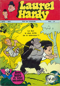 Laurel et Hardy n°8 livre laurel et hardy numero 8 annee 2