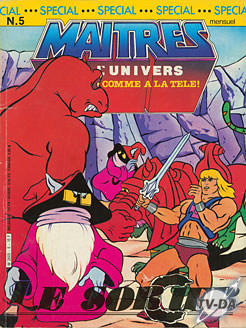 livre les maitres de l univers special numero 5