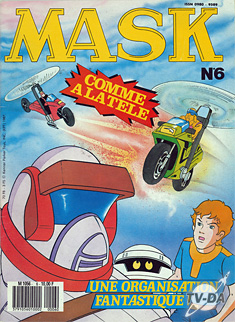MASK n°6 livre mask numero 6