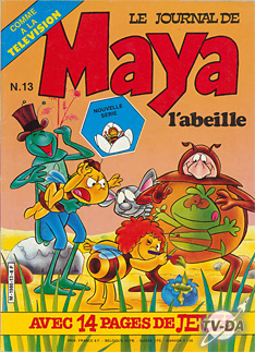 Maya l'abeille journal n°13 maya l abeille journal numero 13