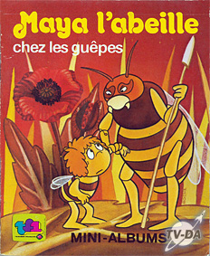Maya chez les guêpes livre mini album maya chez les guepes