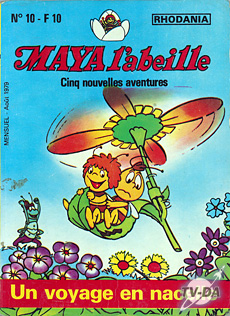 Maya l'abeille n°10 un voyage en nacelle maya l abeille numero 10