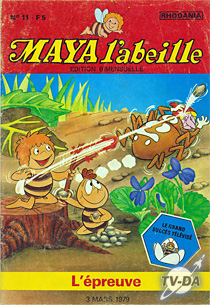 Maya l'abeille n°11 l'épreuve livre maya l abeille numero 11