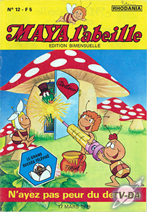 livre maya l abeille numero 12