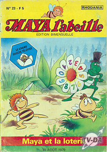 livre maya l abeille numero 23