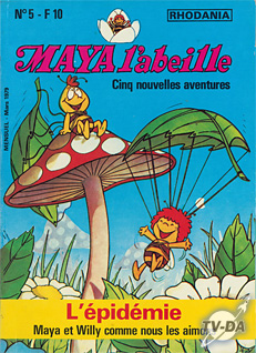 Maya l'abeille n°5 l'épidémie maya l abeille numero 5
