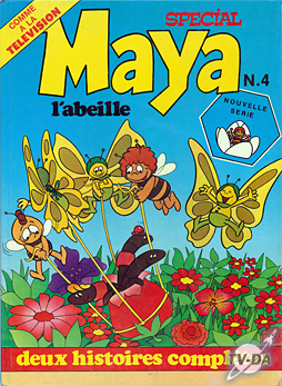 Maya l'abeille spécial n°4 livre maya l abeille special numero 4