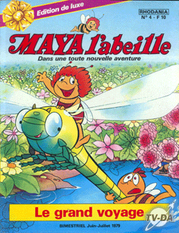 Maya l'abeille n°4 le grand voyage livre maya l abeille numero 4