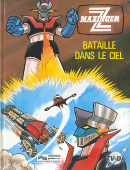 livre mazinger z bataille dans le ciel