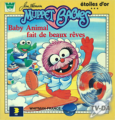 livre muppet animal fait de beaux reves