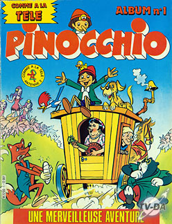 livre pinocchio album numero 1