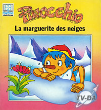 livre pinocchio la marguerite des neiges