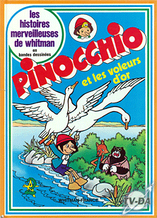 Pinocchio et le voleurs d'or livre pinocchio et les voleurs d or