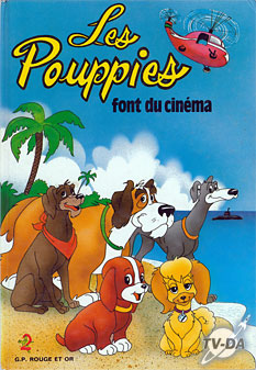 Les pouppies font du cinéma livre les pouppies
