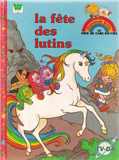 livre rainbow brite la fete des lutins