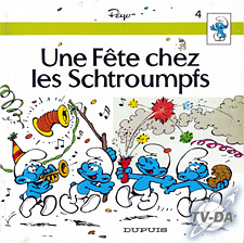 Une fête chez les Schtroumpfs livre les schtroumpfs numero 4