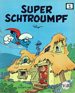 Les Schtroumpfs n°1 Super schtroumpf livre les schtroumpfs numero 1