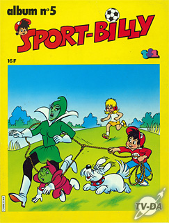 Sport Billy album n°5 livre sport billy album numero 5