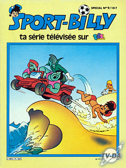 Sport Billy spécial n°9 livre sport billy special numero 9