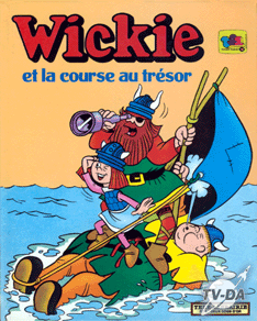 livre wickie le viking et la 

course au tresor